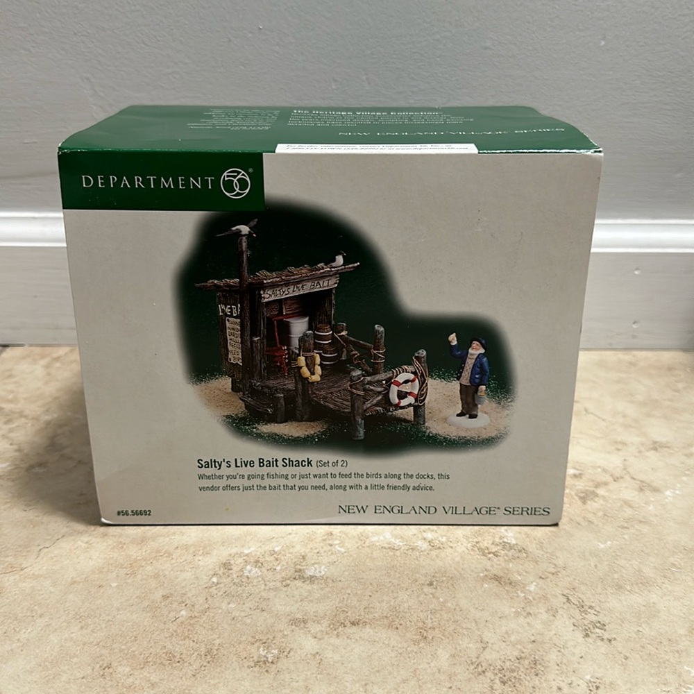 Department 56 Saltys Live Bait Shack